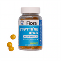 צנצנת מולטי־ויטמין לנשים בסוכריות גומי של Fiora